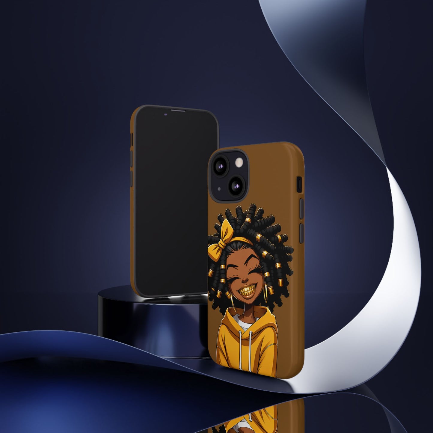 Little brown girl, iPhone Case