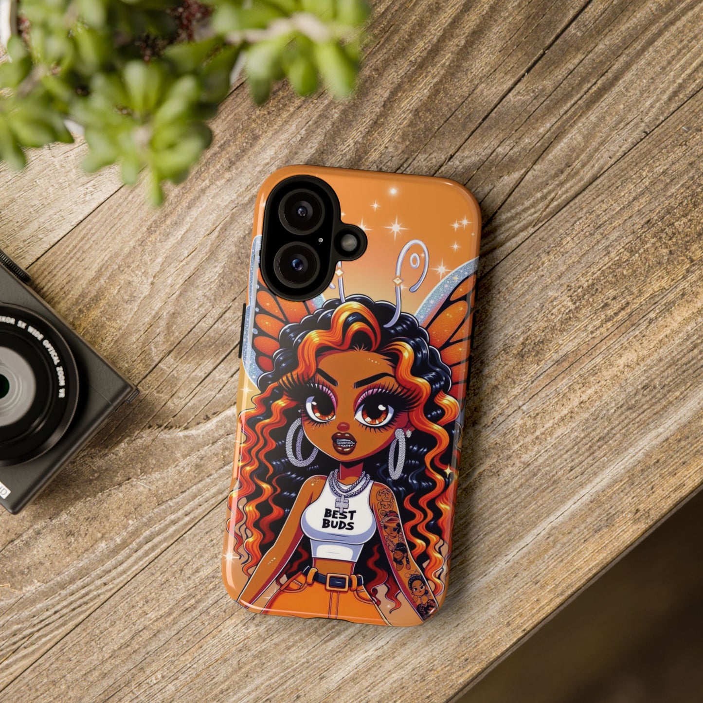Butterfly lady Iphone case