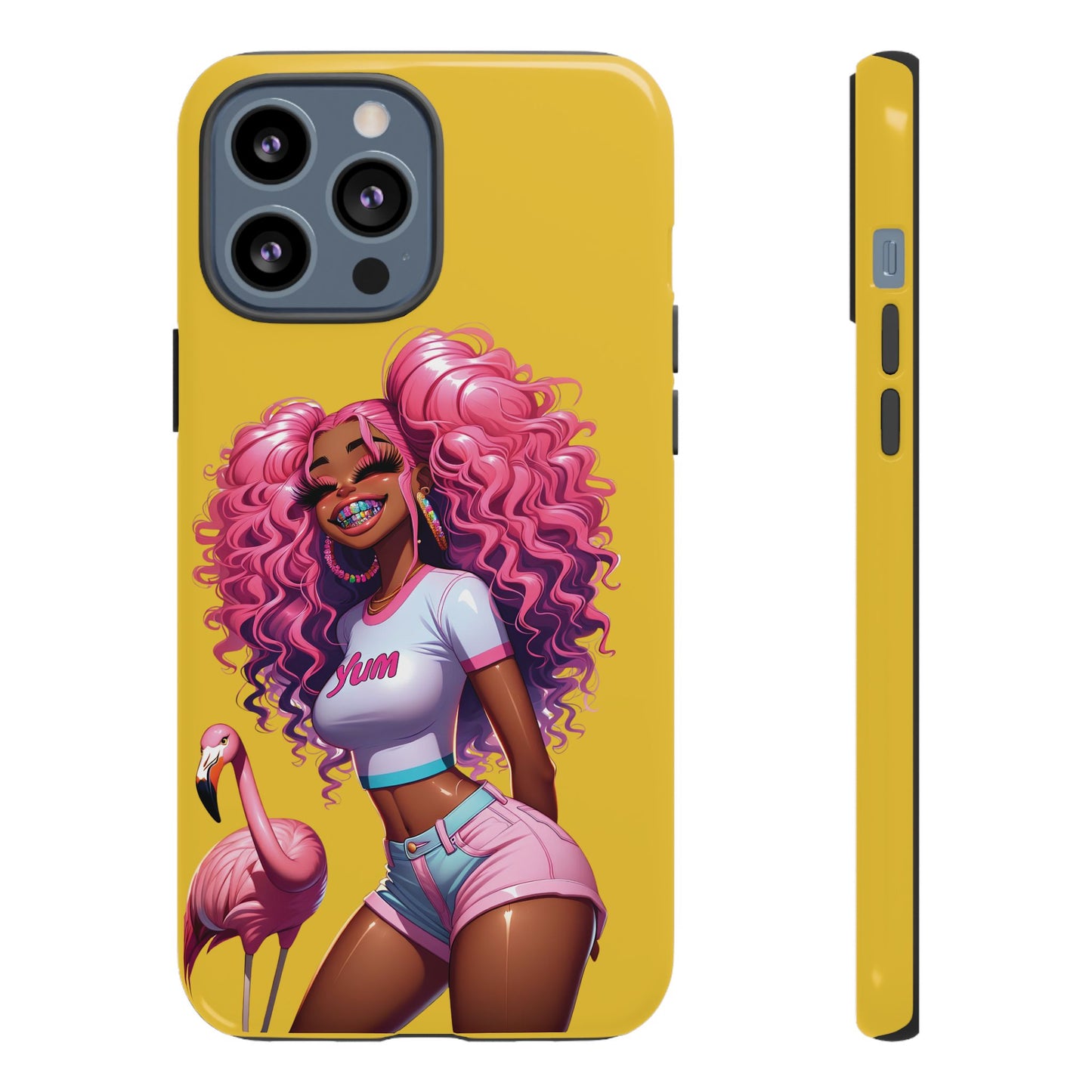 Flamingo Summer, Iphone case