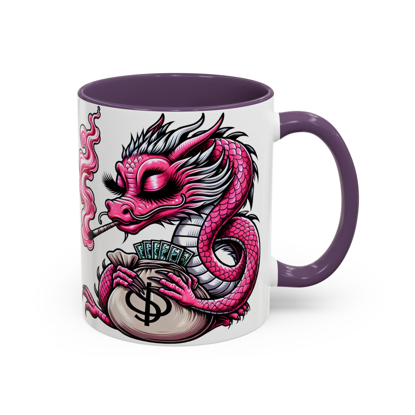 Pink Dragon Coffee Mug