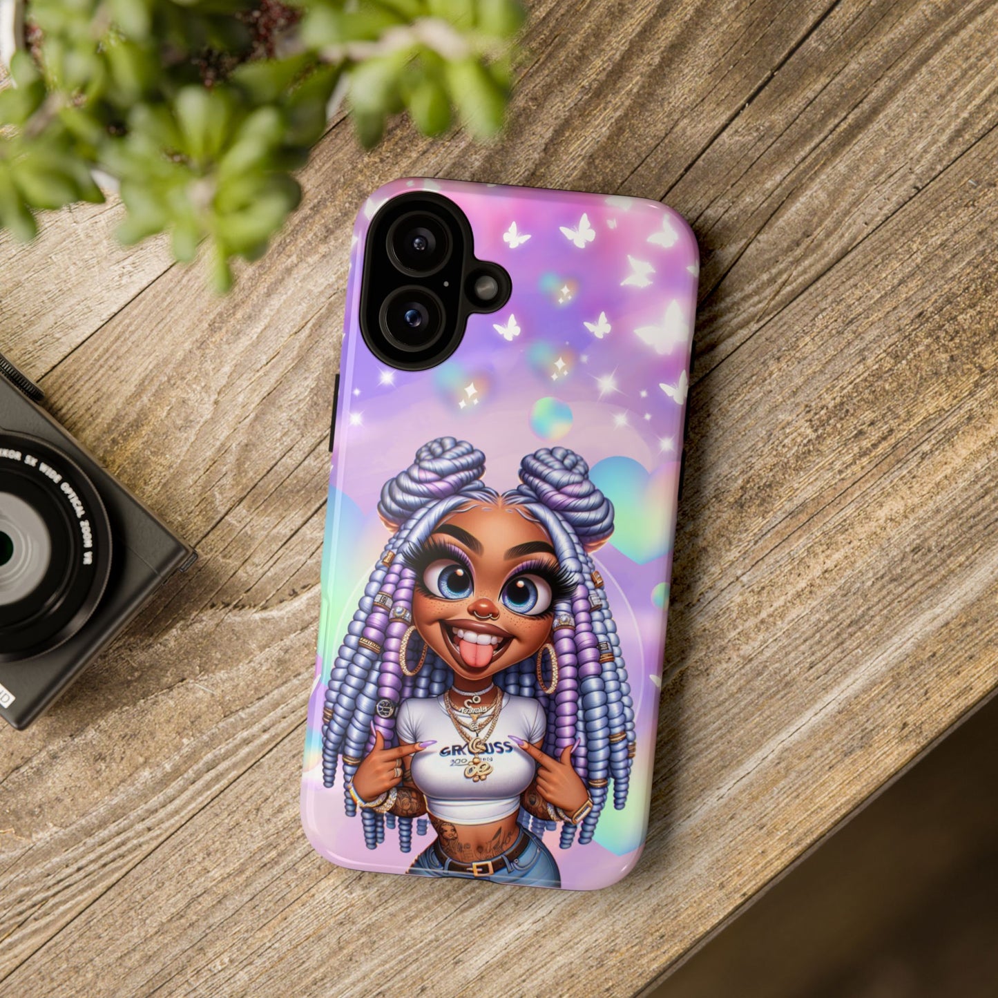 Butterfly girly Tough Iphone Case