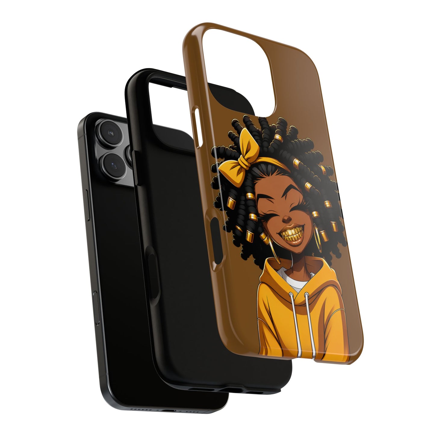 Little brown girl, iPhone Case