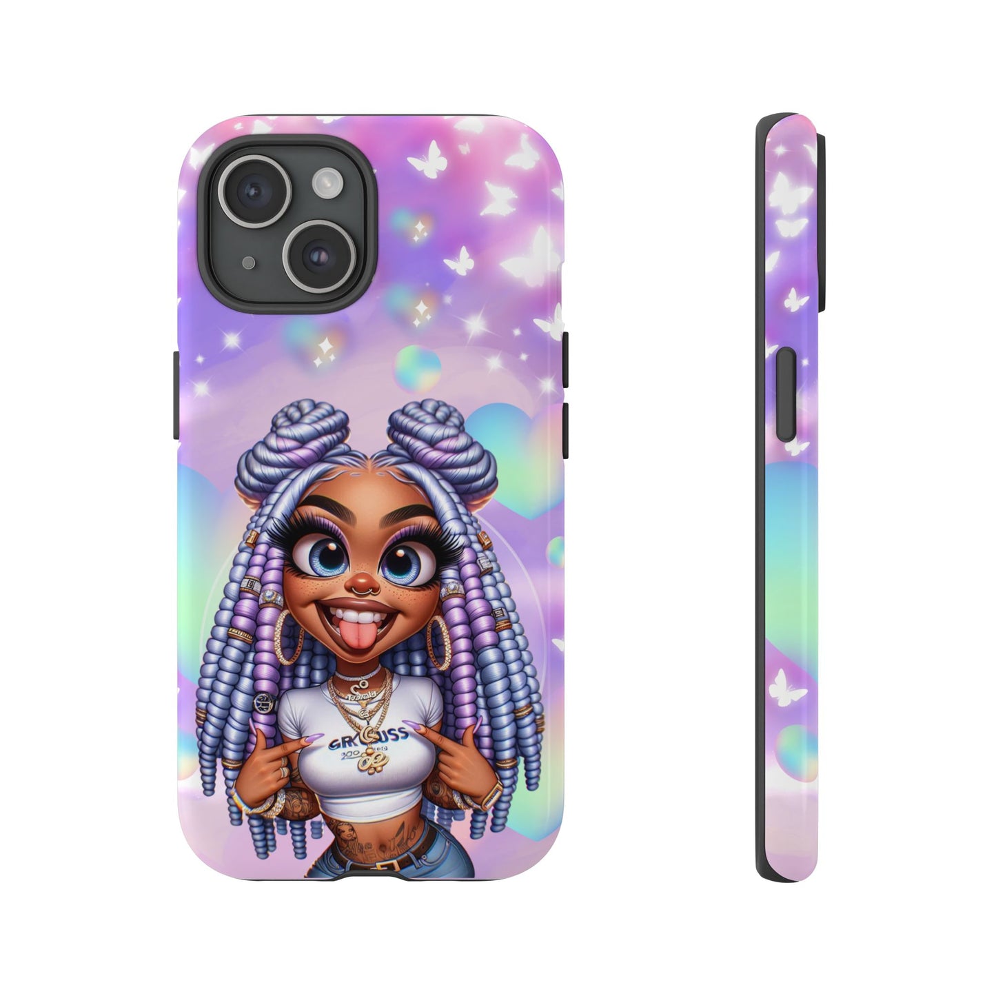 Butterfly girly Tough Iphone Case