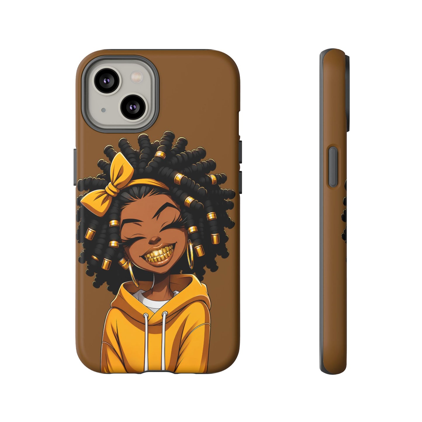 Little brown girl, iPhone Case