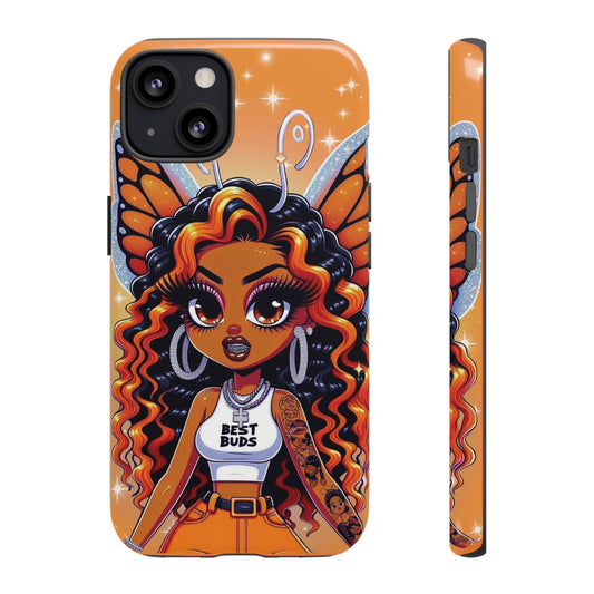 Butterfly lady Iphone case
