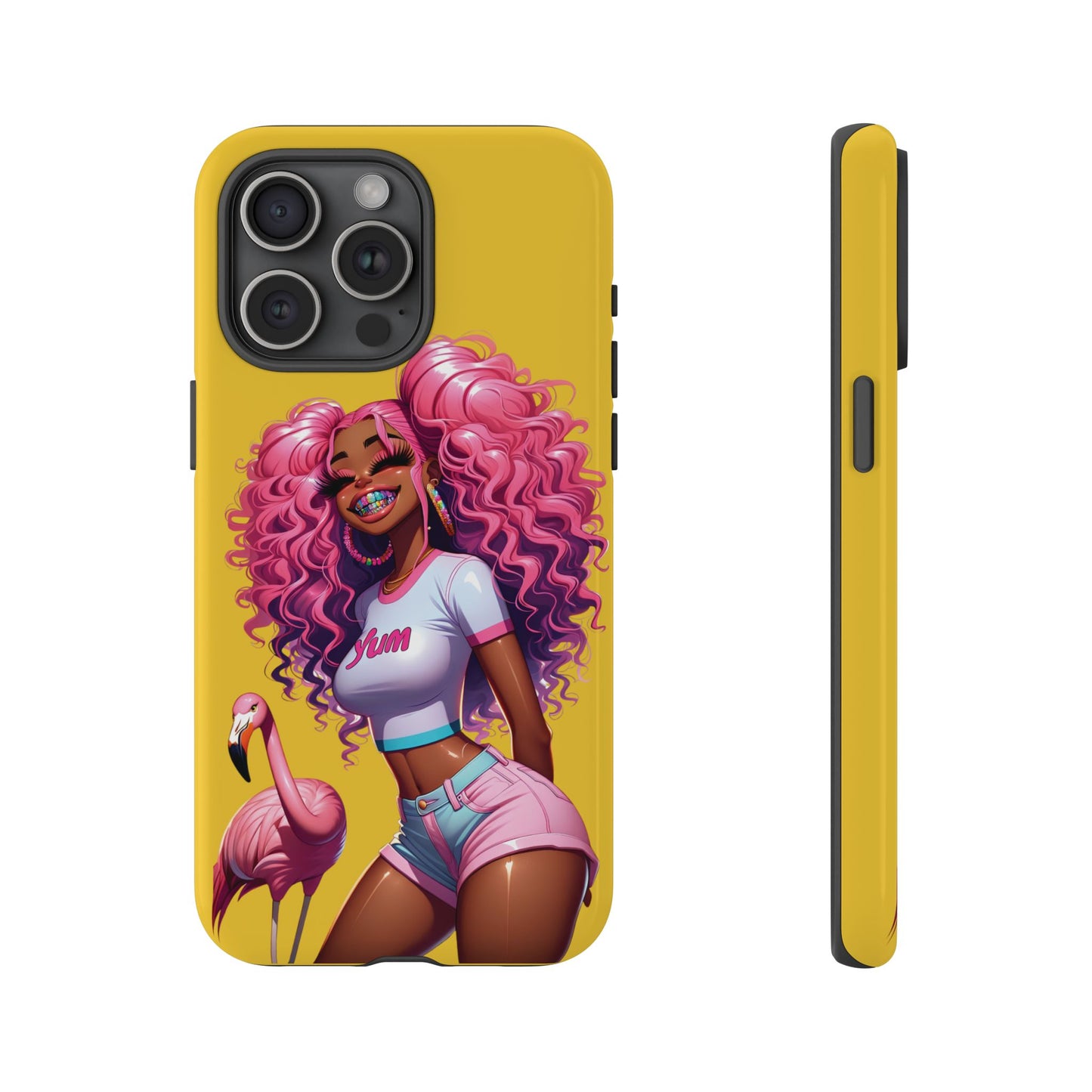 Flamingo Summer, Iphone case