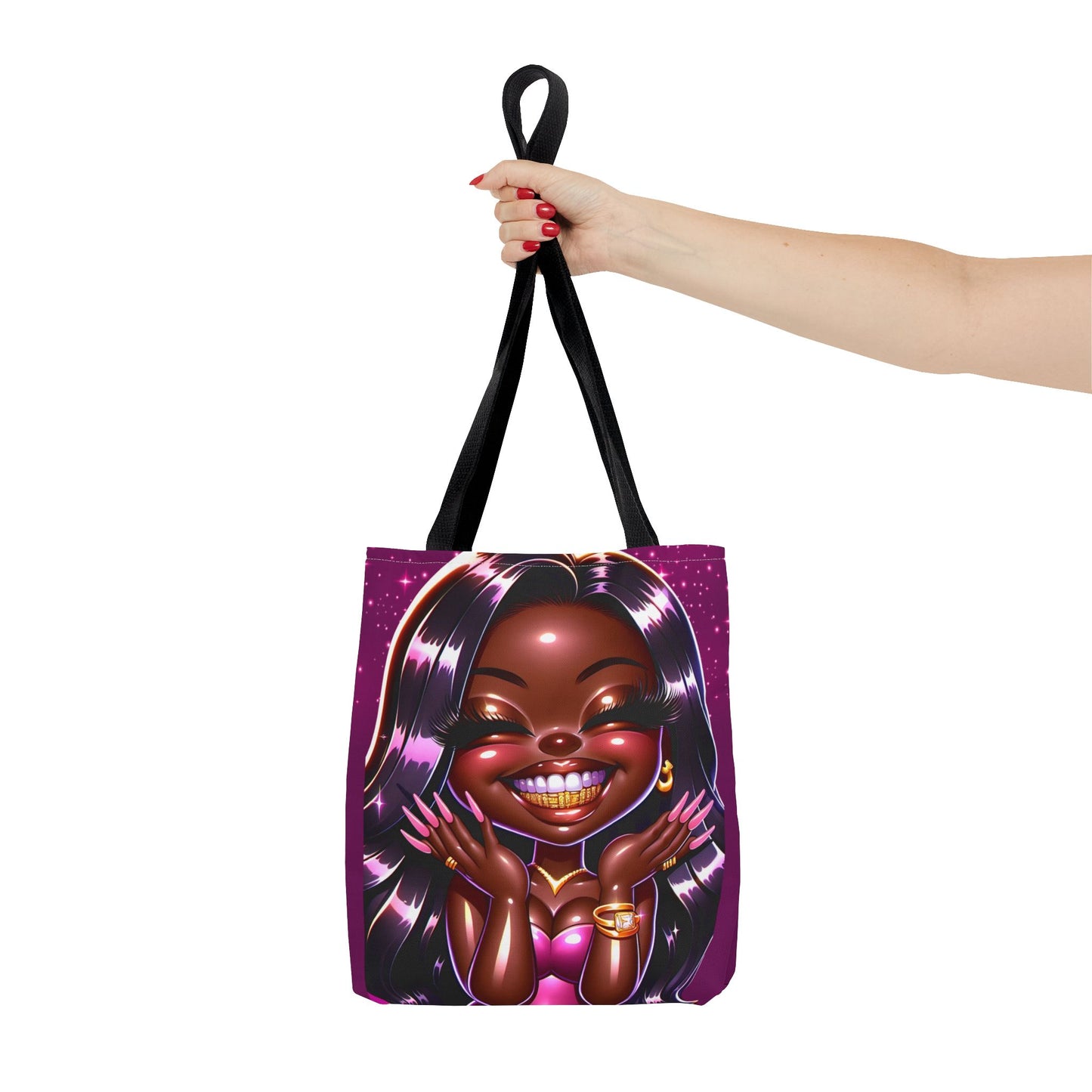 Smiley tote bag