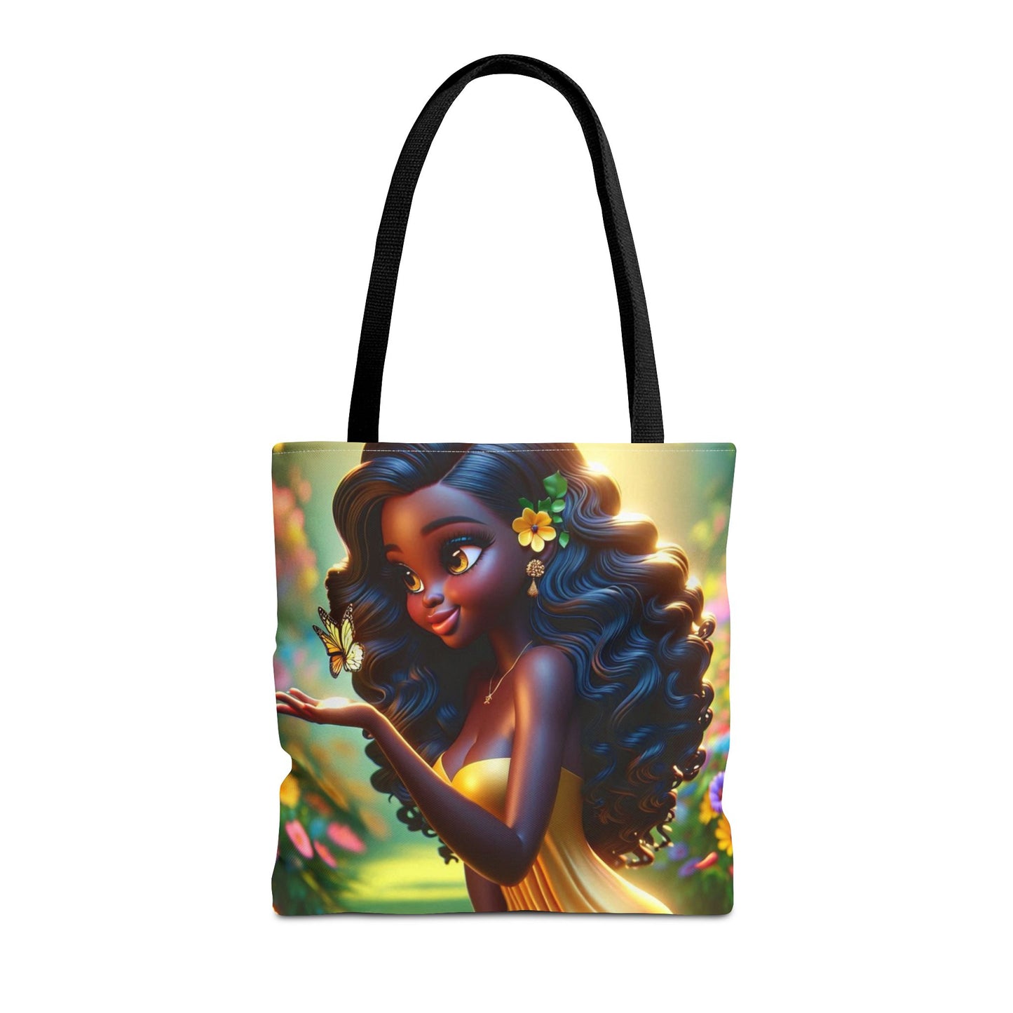 Flower Girl Tote Bag