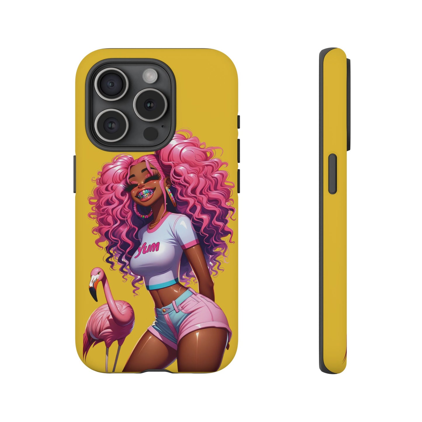 Flamingo Summer, Iphone case