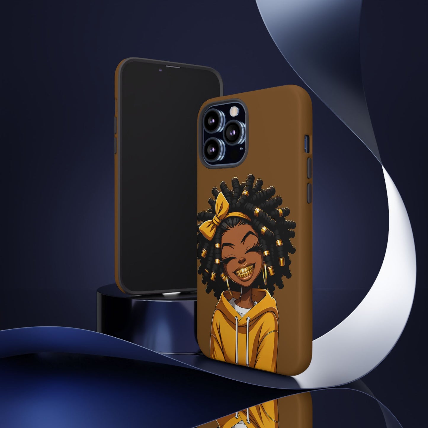 Little brown girl, iPhone Case