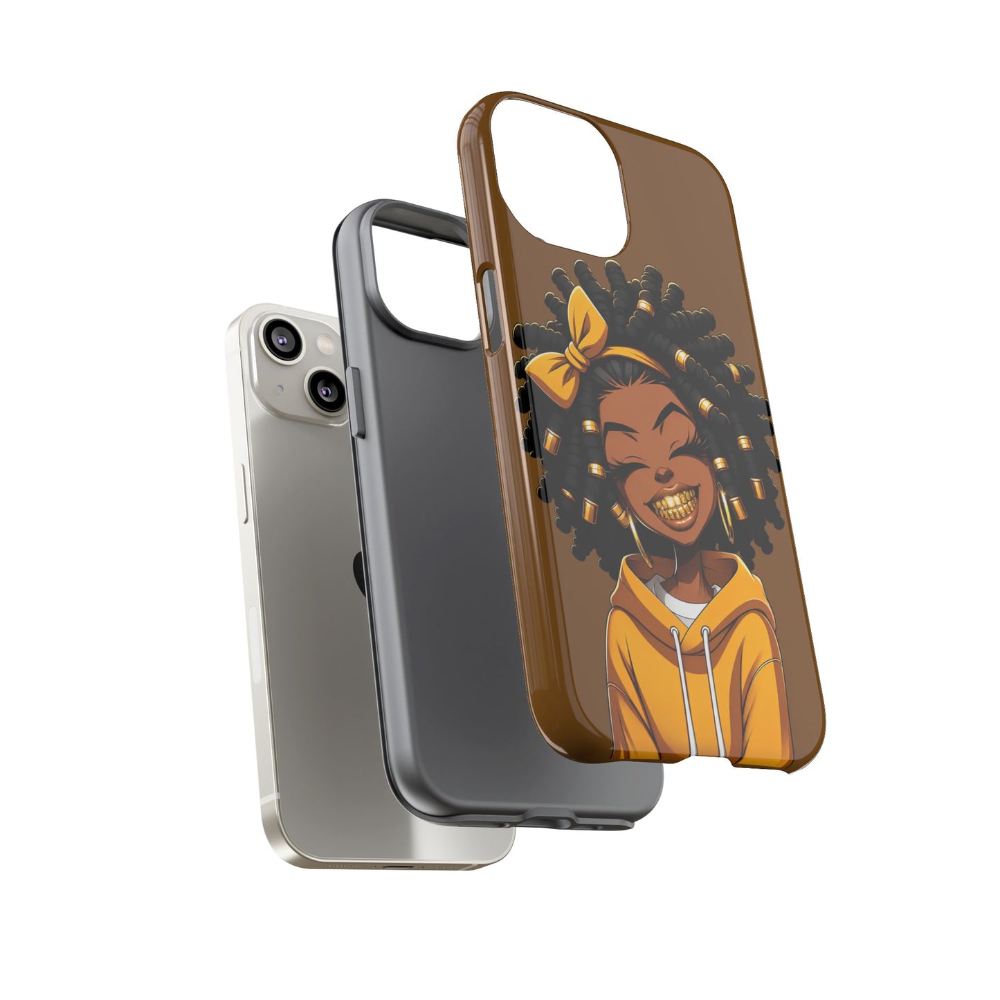 Little brown girl, iPhone Case