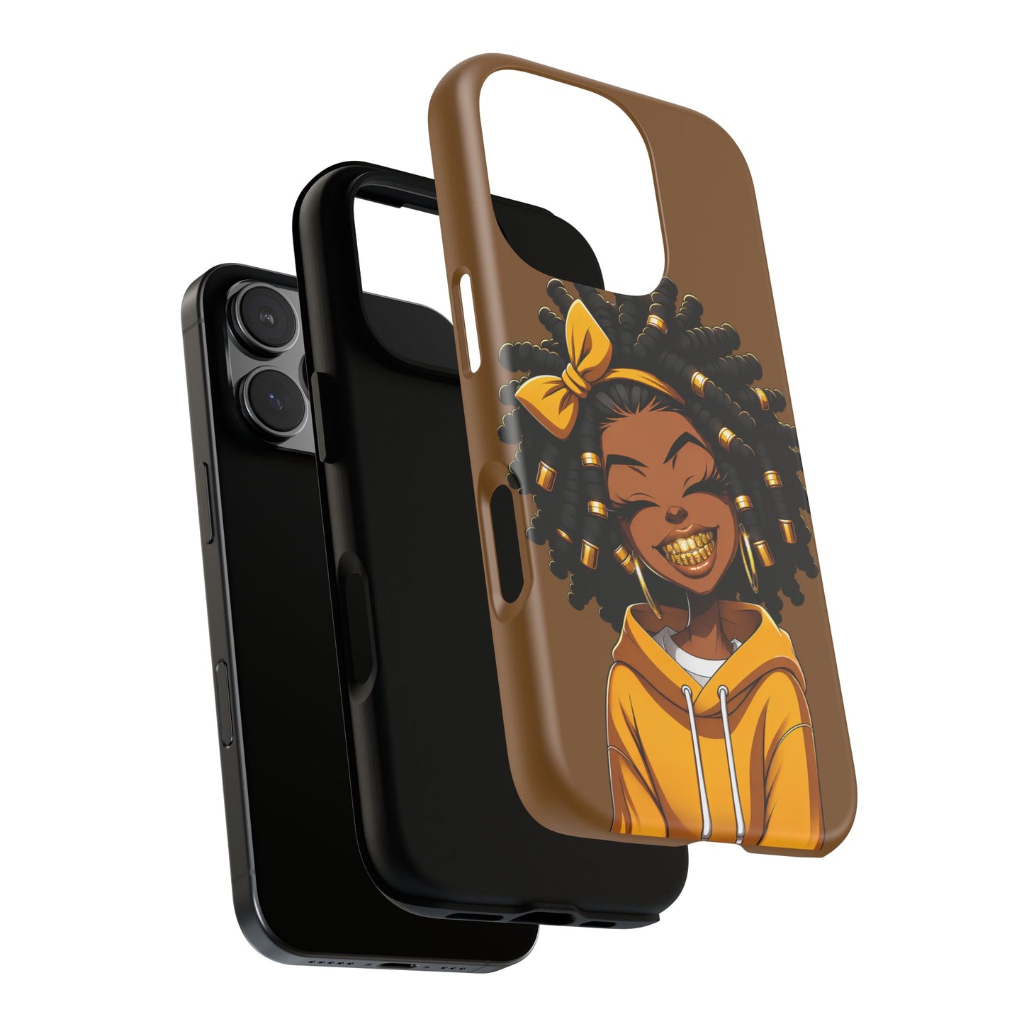 Little brown girl, iPhone Case