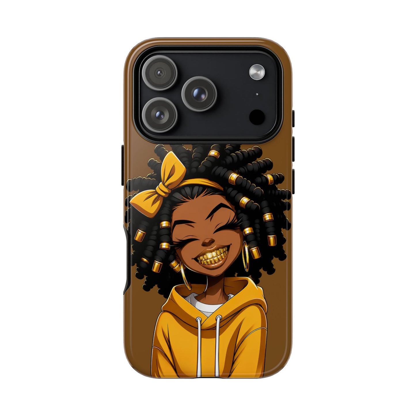 Little brown girl, iPhone Case