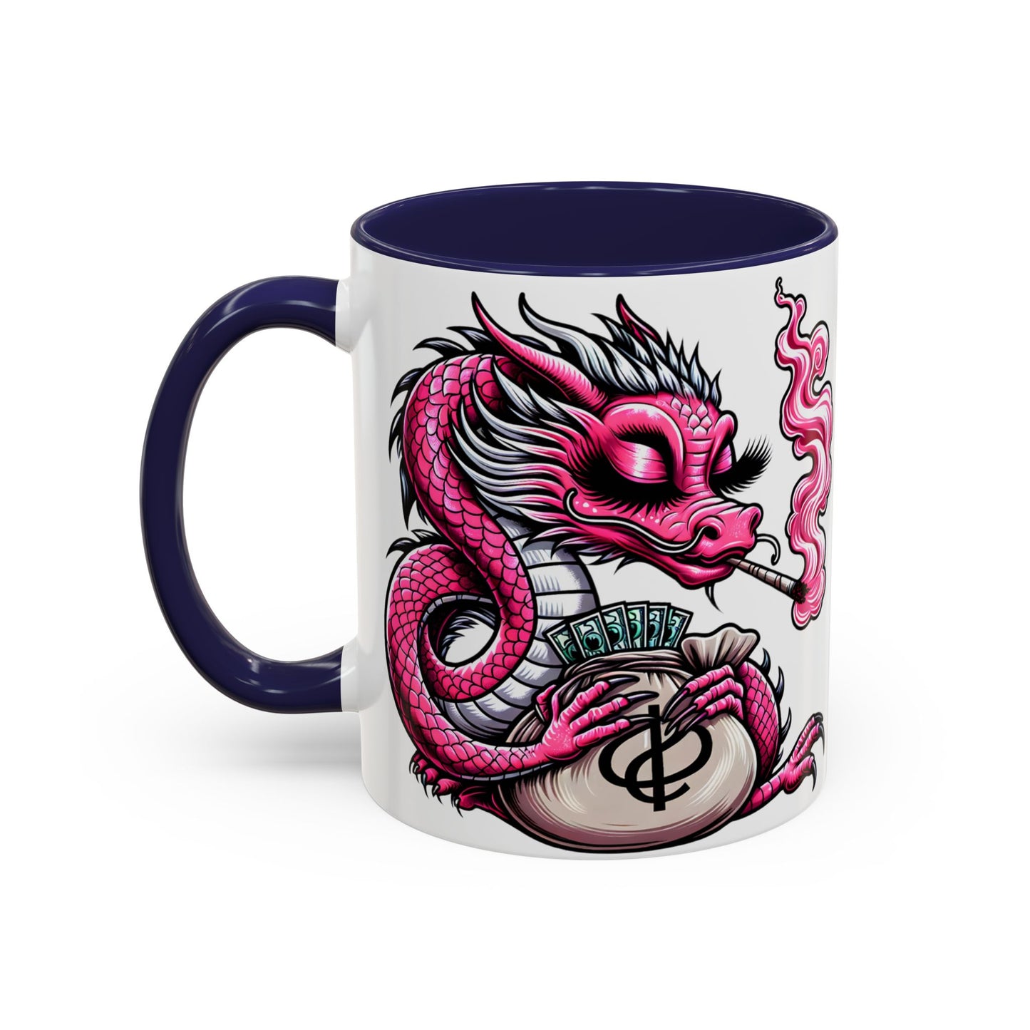 Pink Dragon Coffee Mug