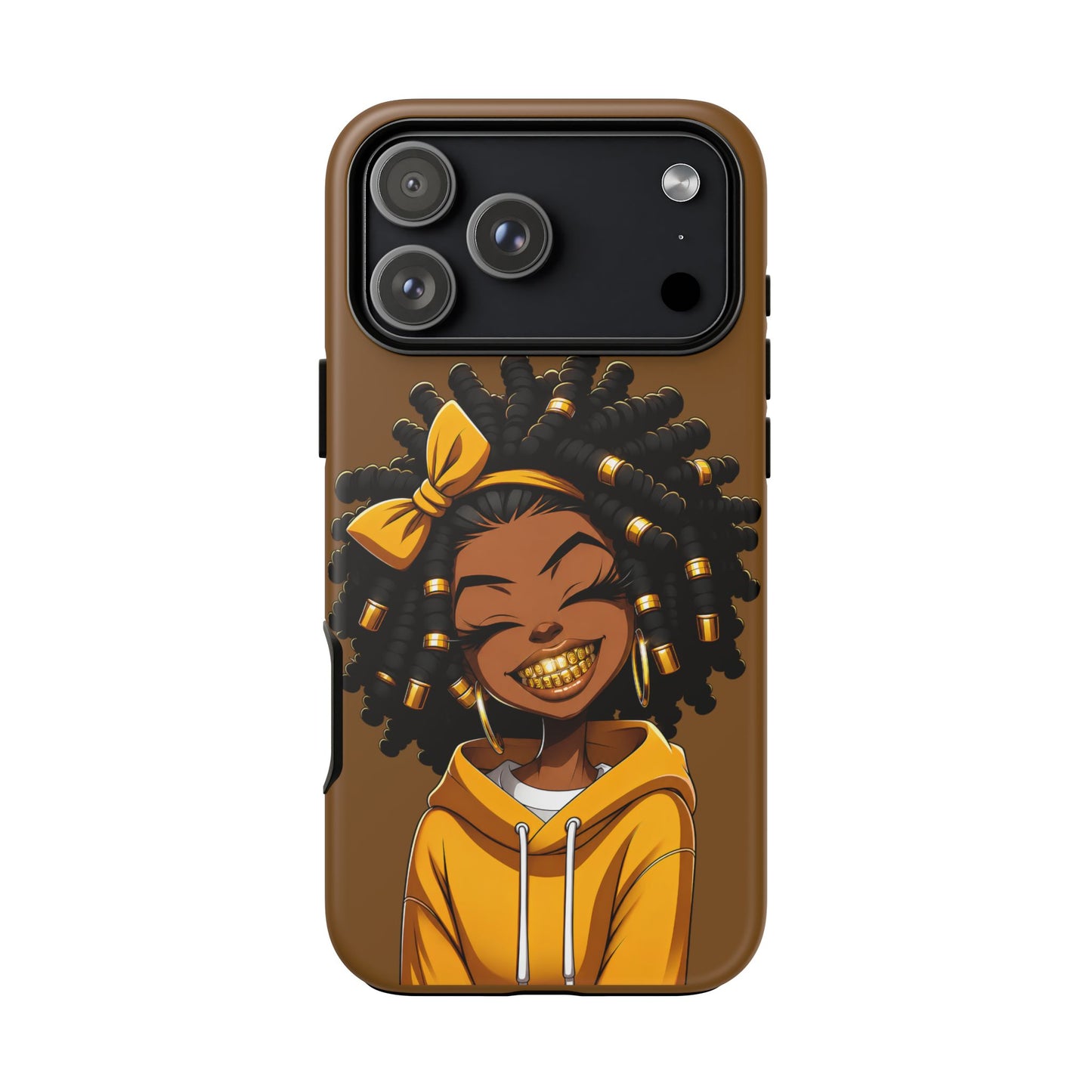 Little brown girl, iPhone Case