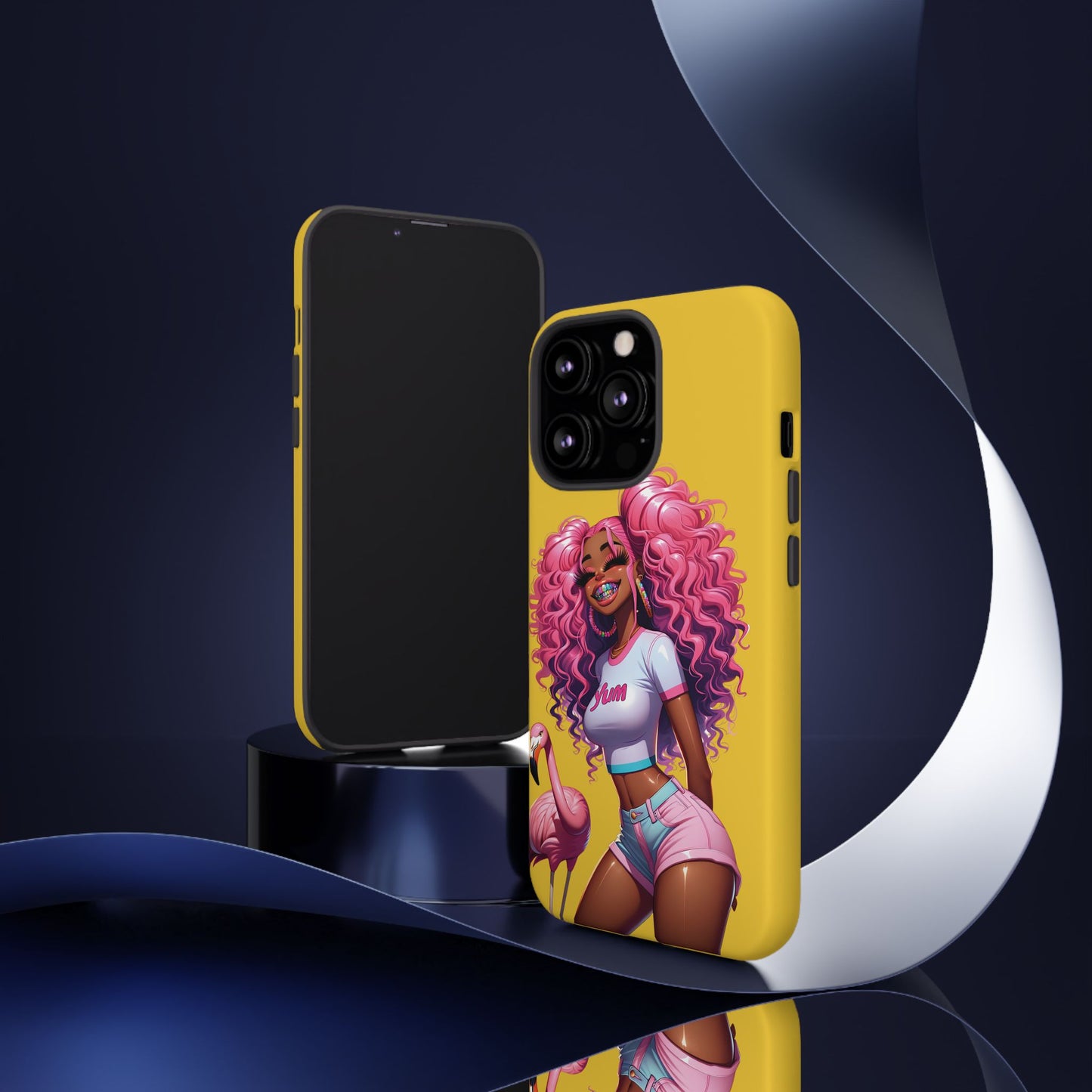 Flamingo Summer, Iphone case