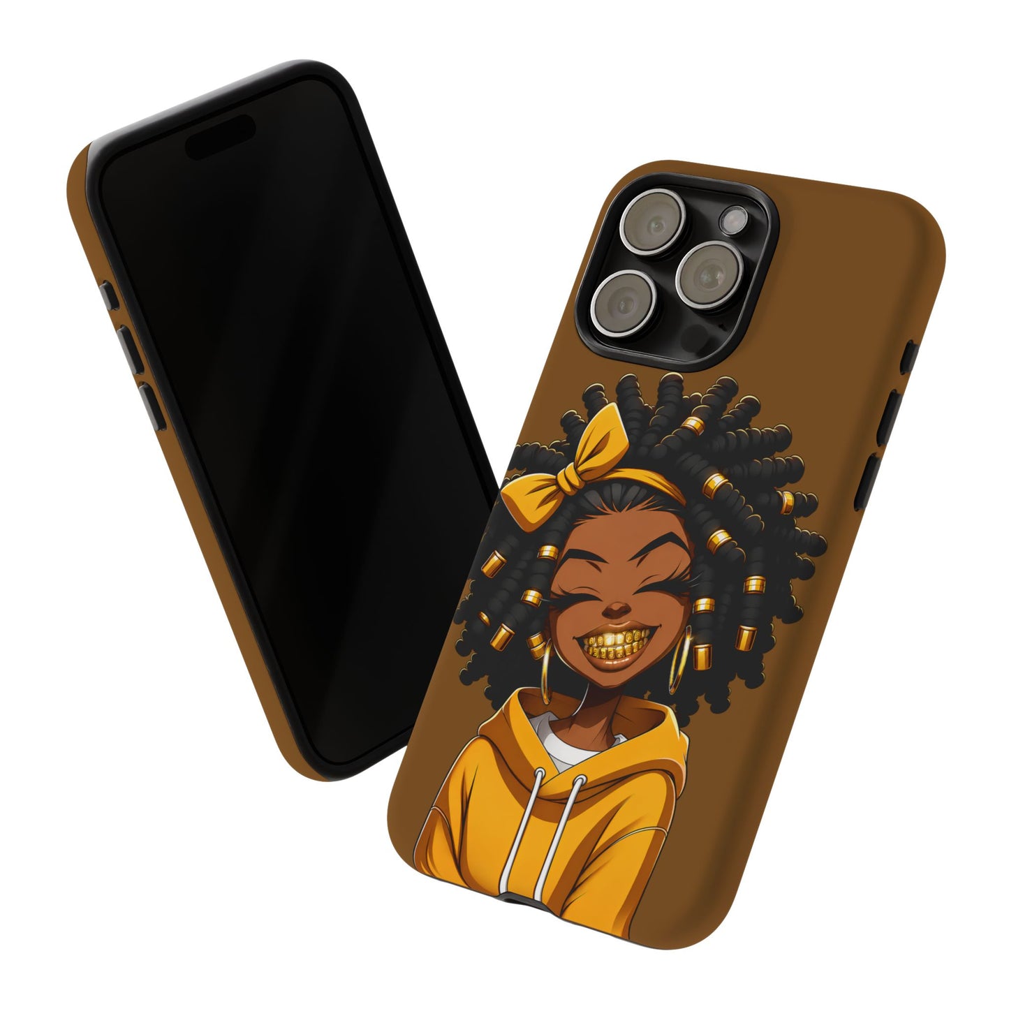 Little brown girl, iPhone Case