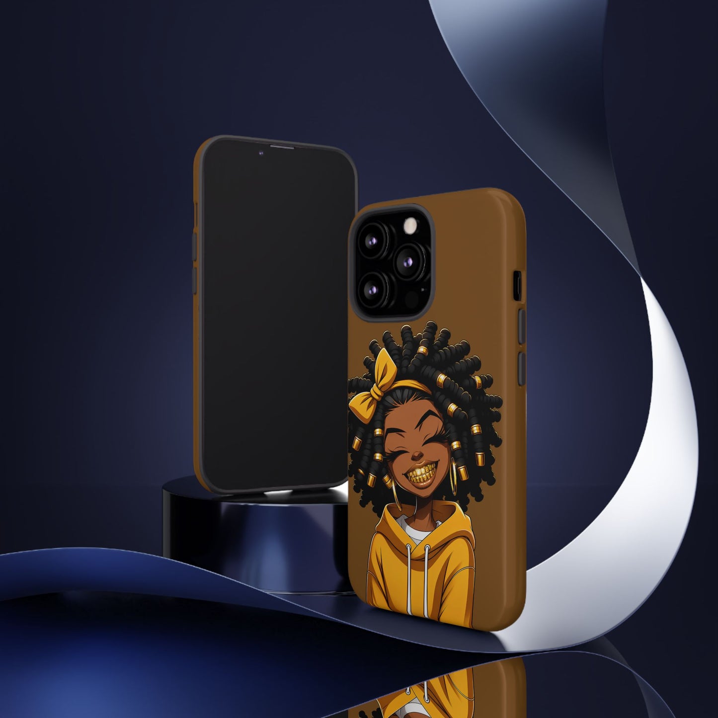 Little brown girl, iPhone Case