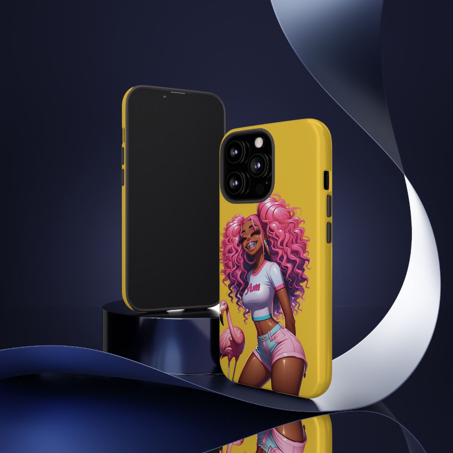Flamingo Summer, Iphone case