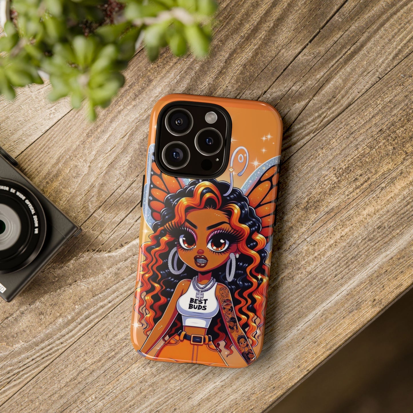 Butterfly lady Iphone case