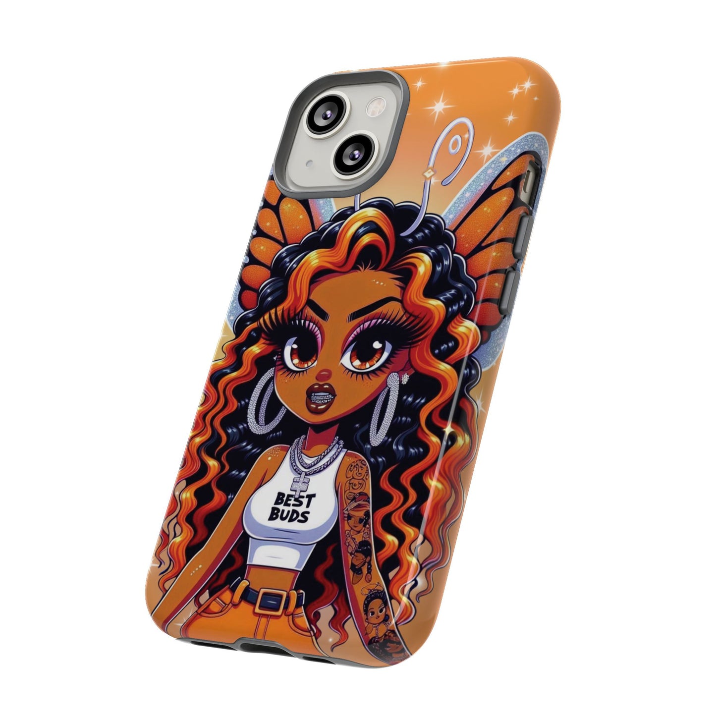 Butterfly lady Iphone case