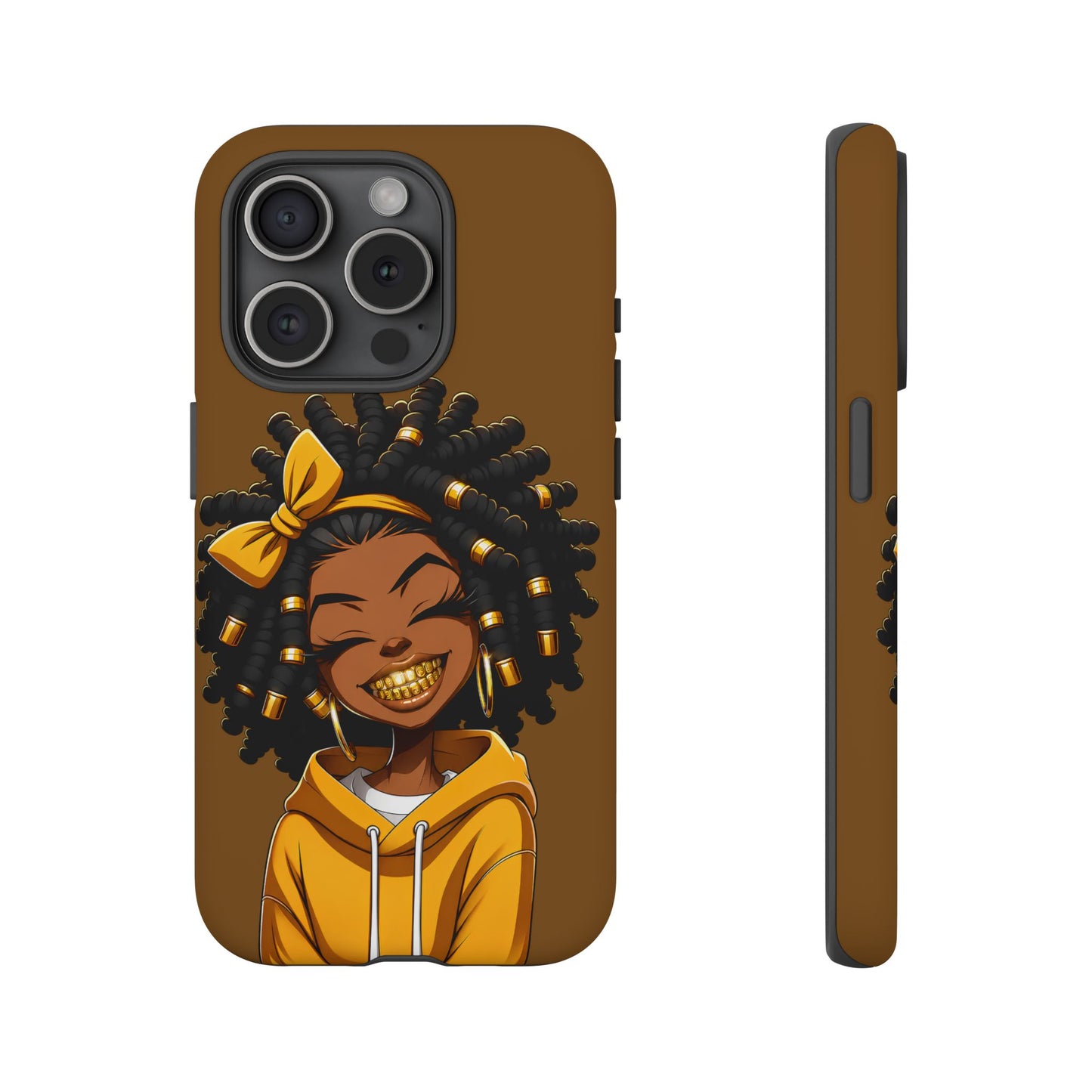 Little brown girl, iPhone Case