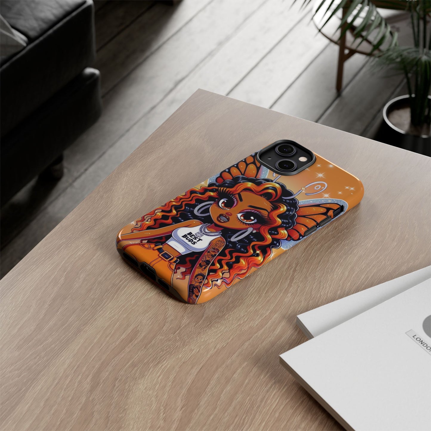 Butterfly lady Iphone case