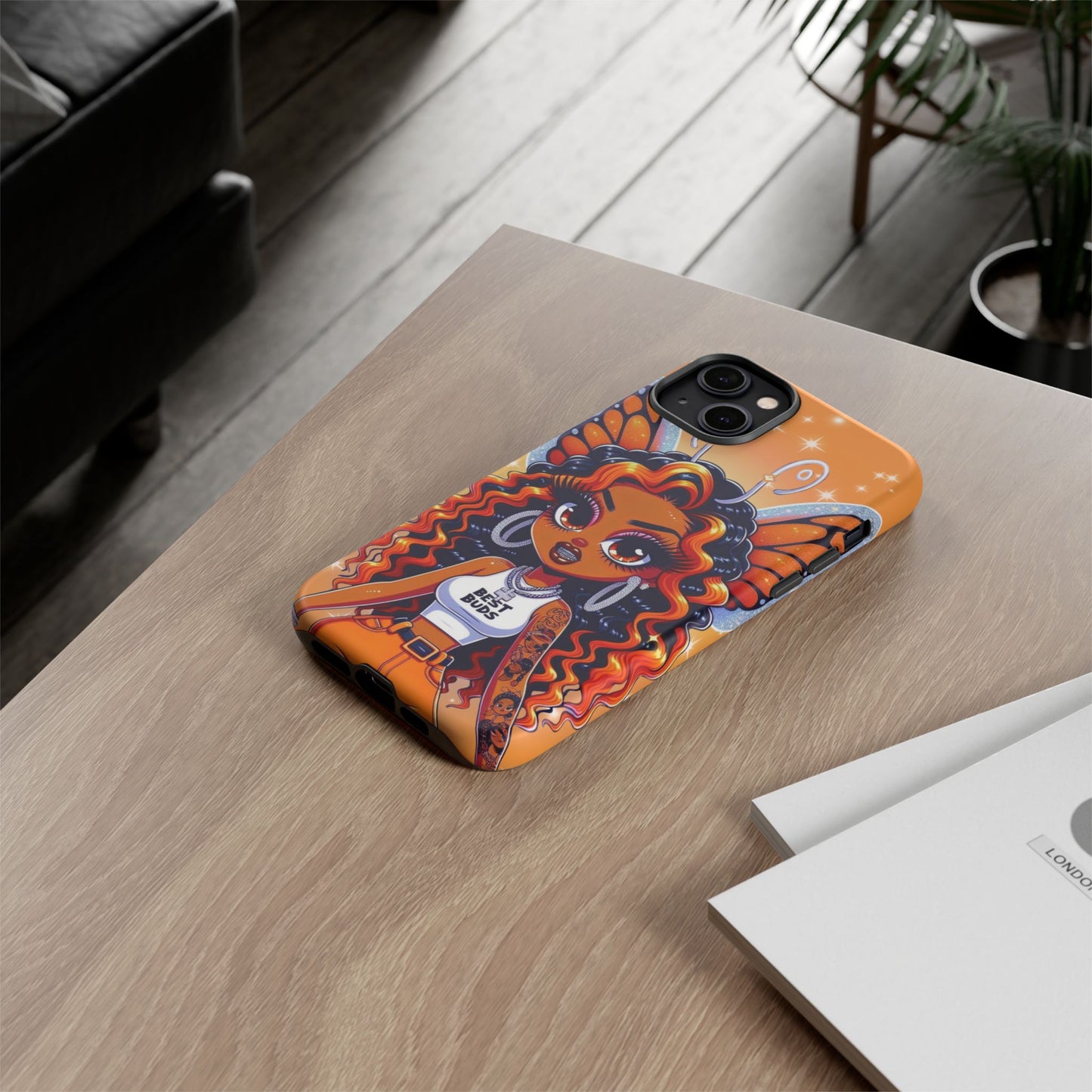 Butterfly lady Iphone case