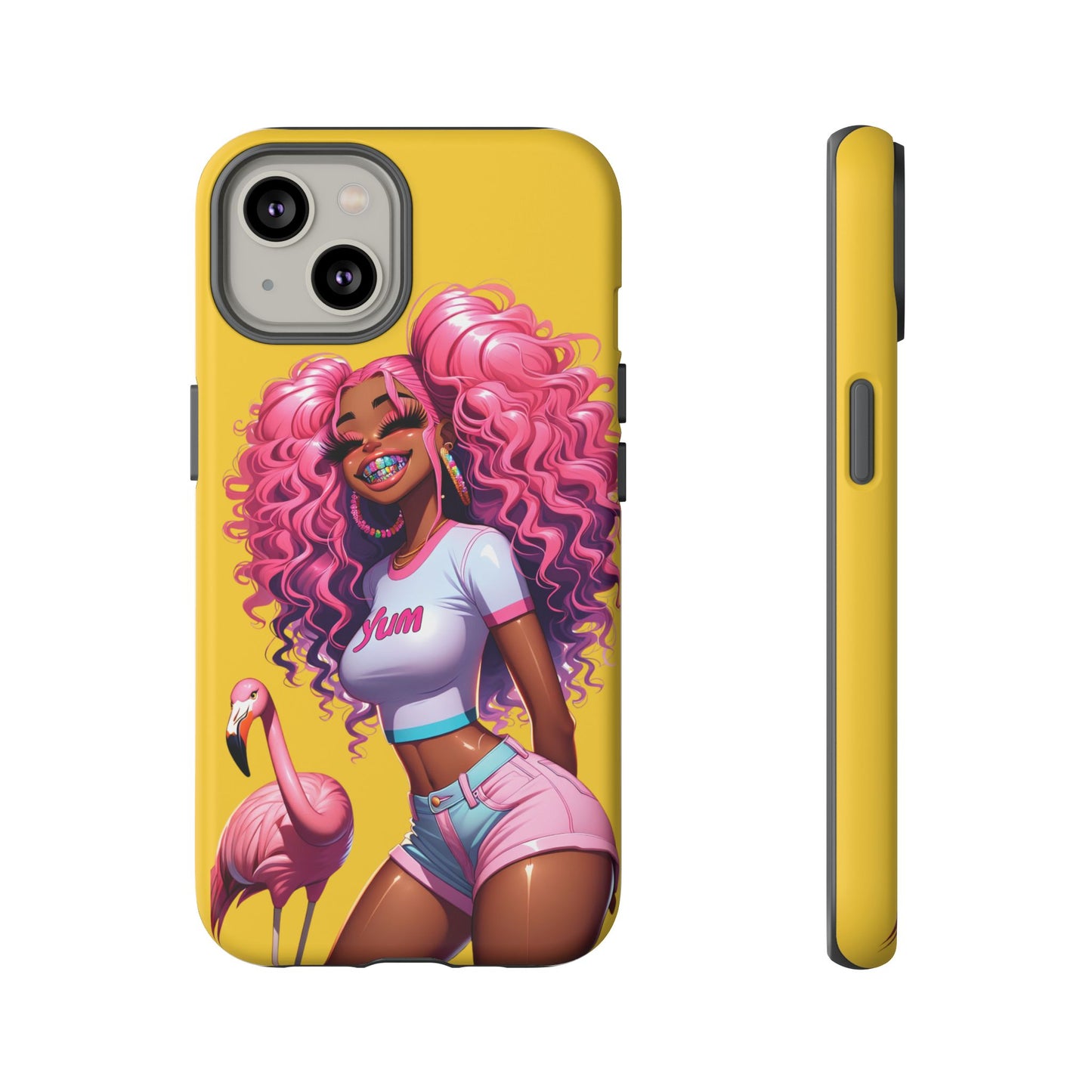 Flamingo Summer, Iphone case
