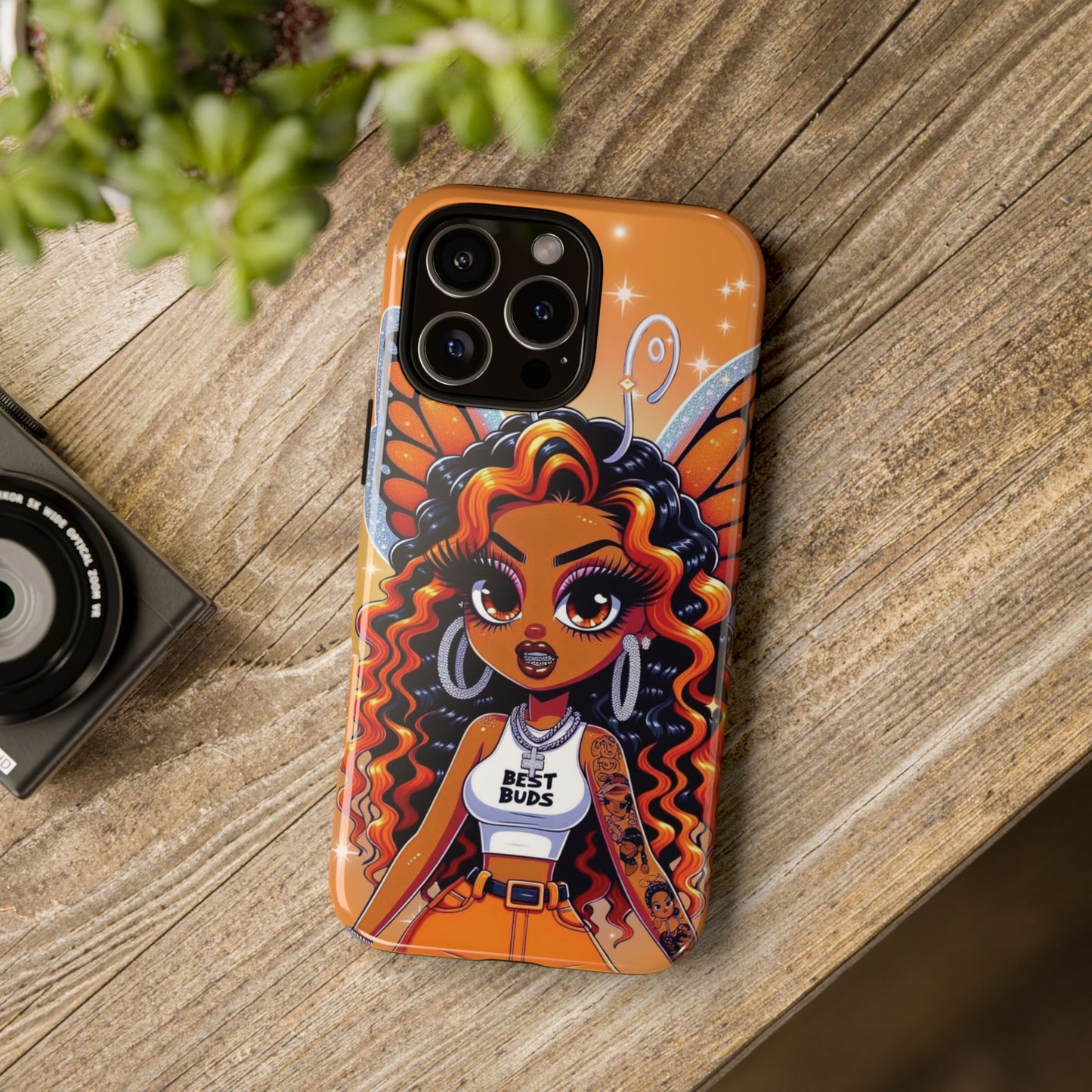 Butterfly lady Iphone case