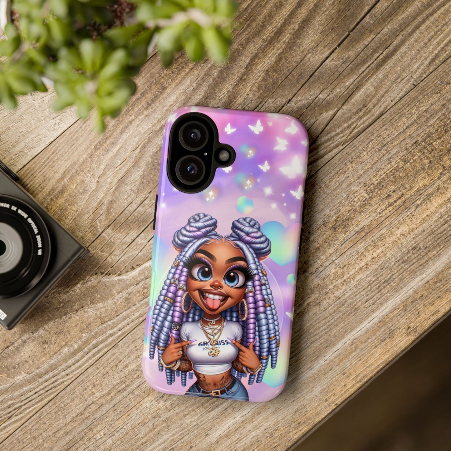 Butterfly girly Tough Iphone Case