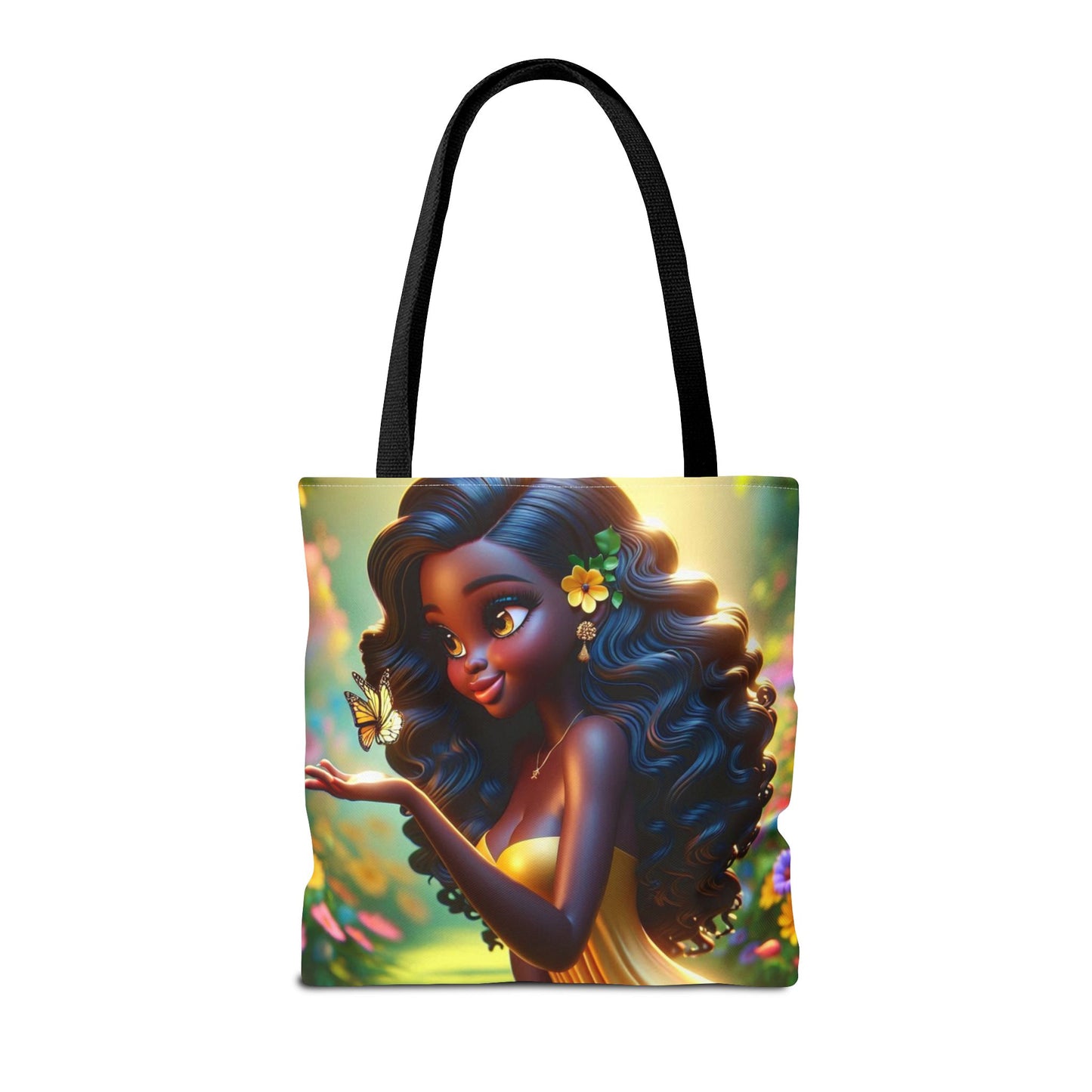 Flower Girl Tote Bag