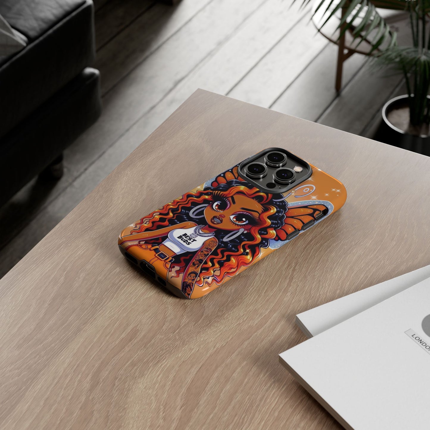 Butterfly lady Iphone case
