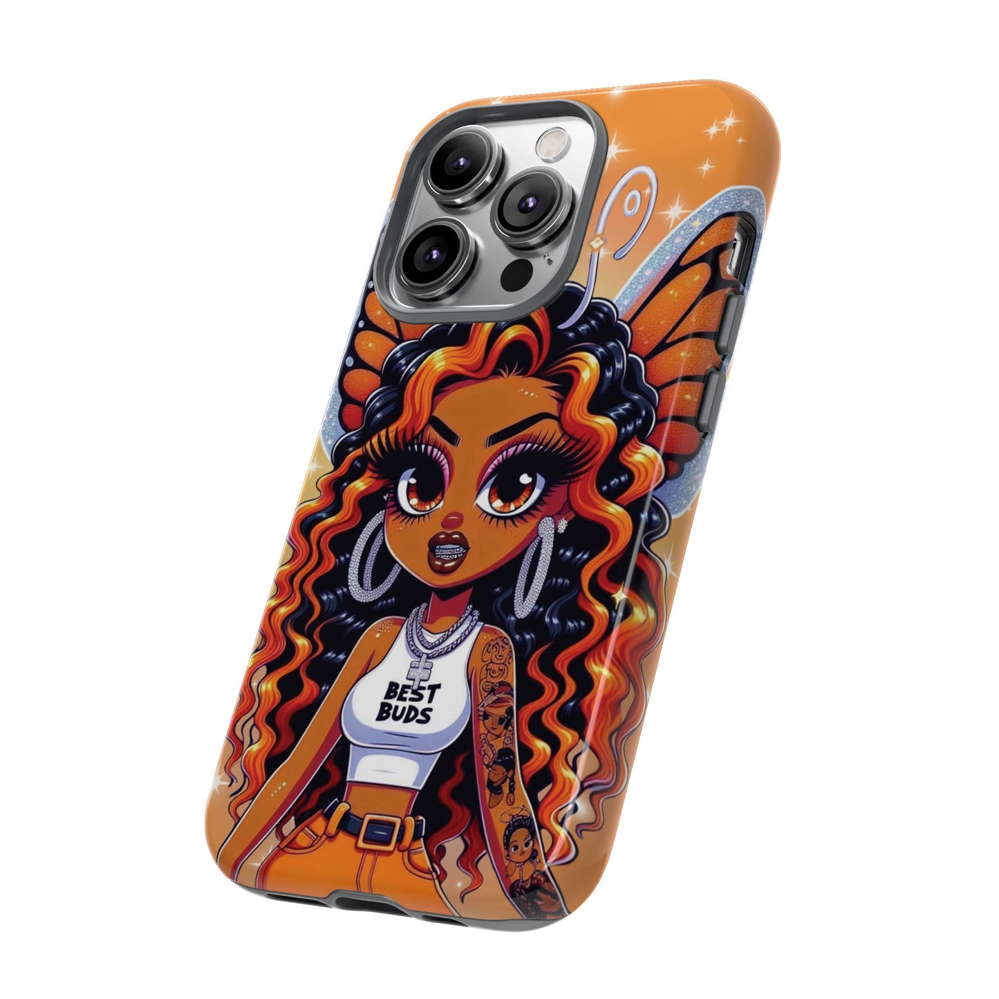 Butterfly lady Iphone case