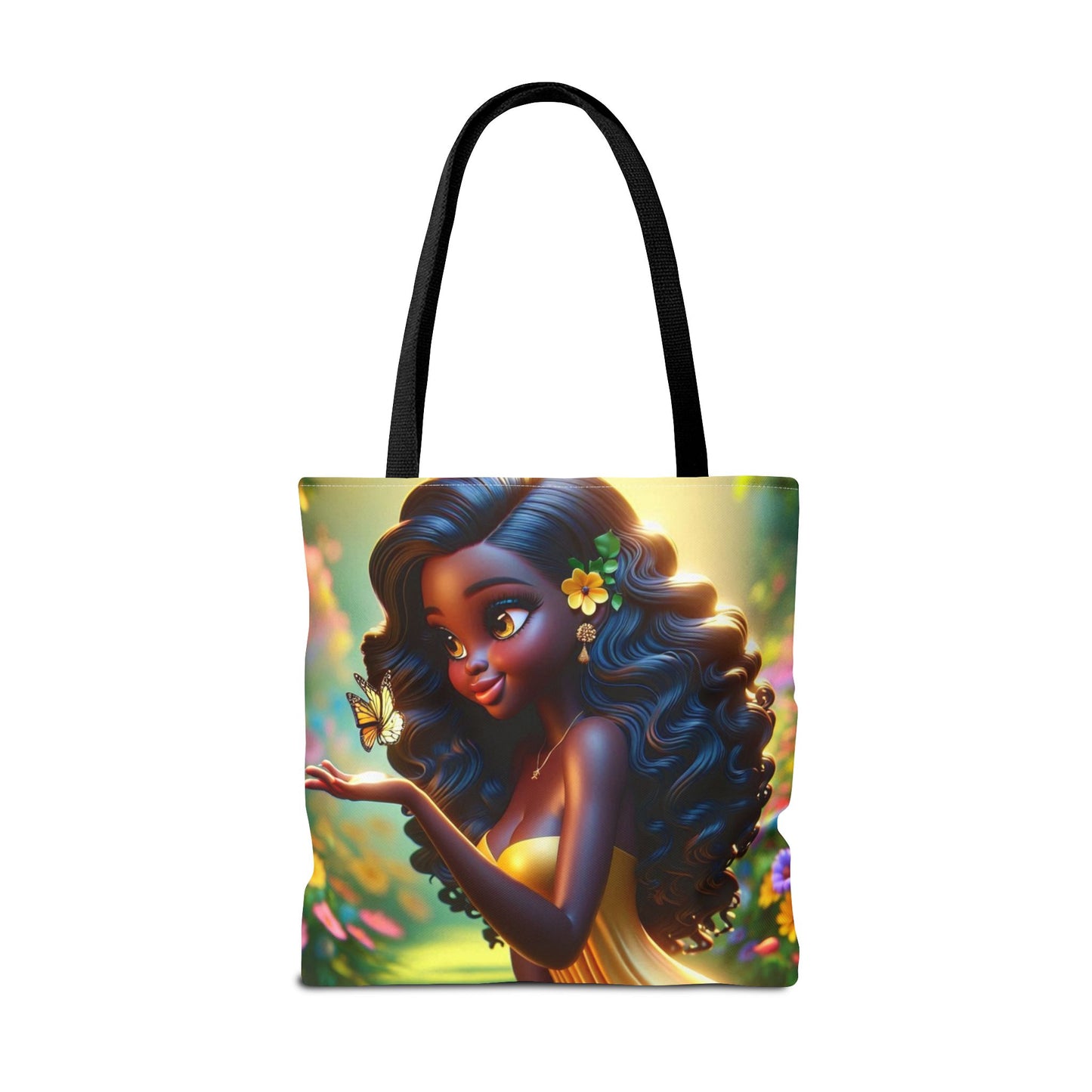 Flower Girl Tote Bag