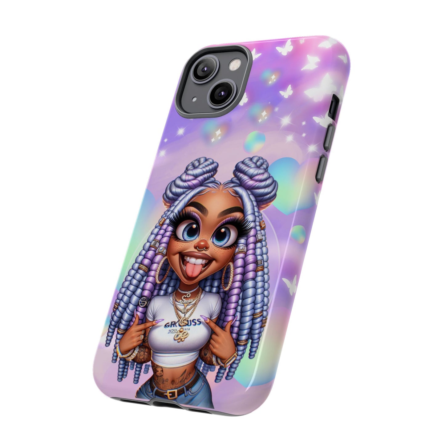 Butterfly girly Tough Iphone Case