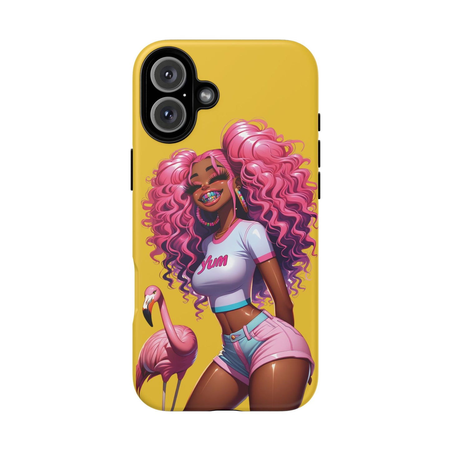Flamingo Summer, Iphone case