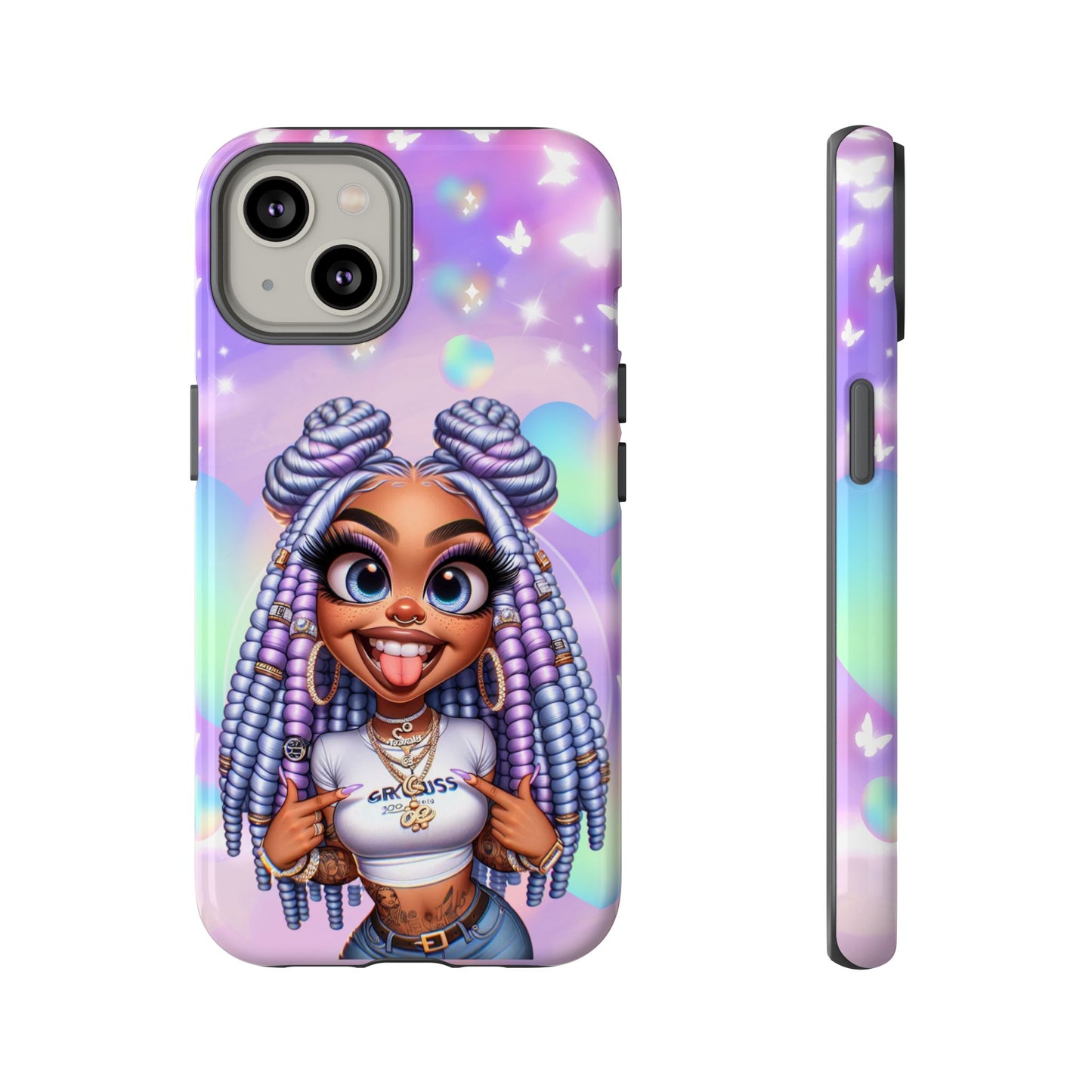 Butterfly girly Tough Iphone Case