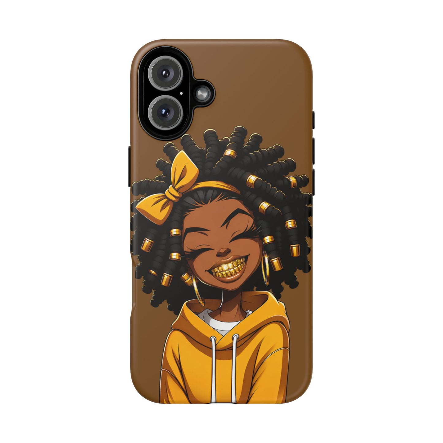 Little brown girl, iPhone Case