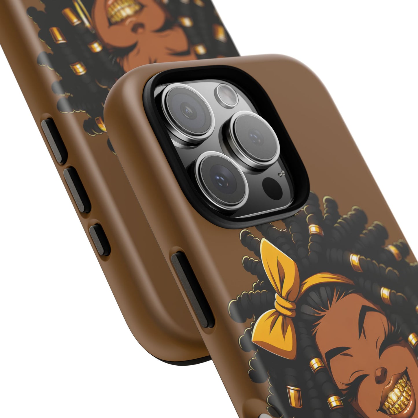 Little brown girl, iPhone Case
