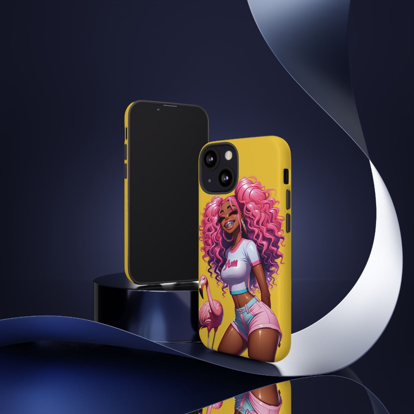 Flamingo Summer, Iphone case