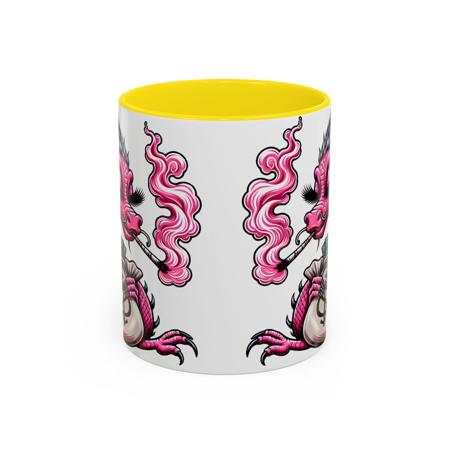 Pink Dragon Coffee Mug