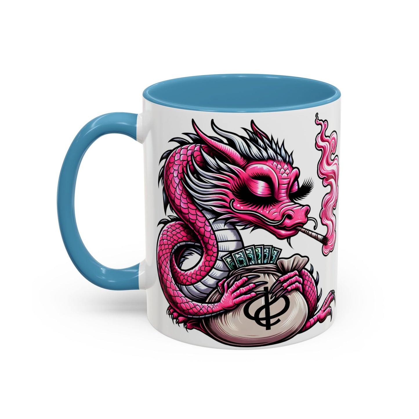 Pink Dragon Coffee Mug