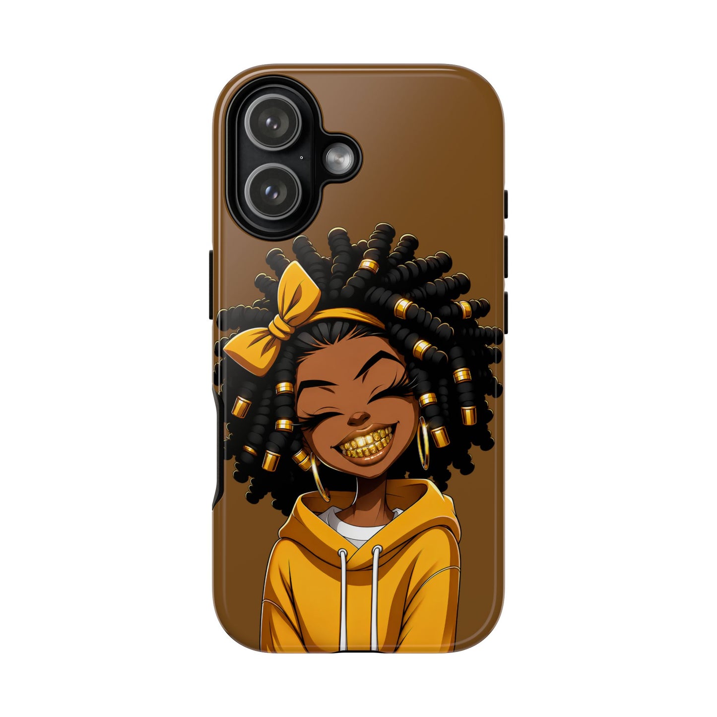 Little brown girl, iPhone Case
