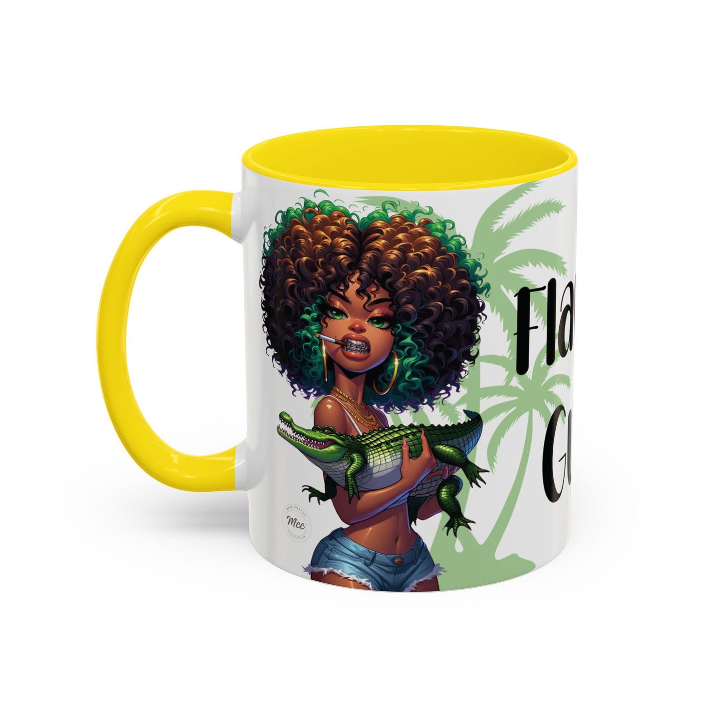 Flawda Gurl Accent Coffee Mug