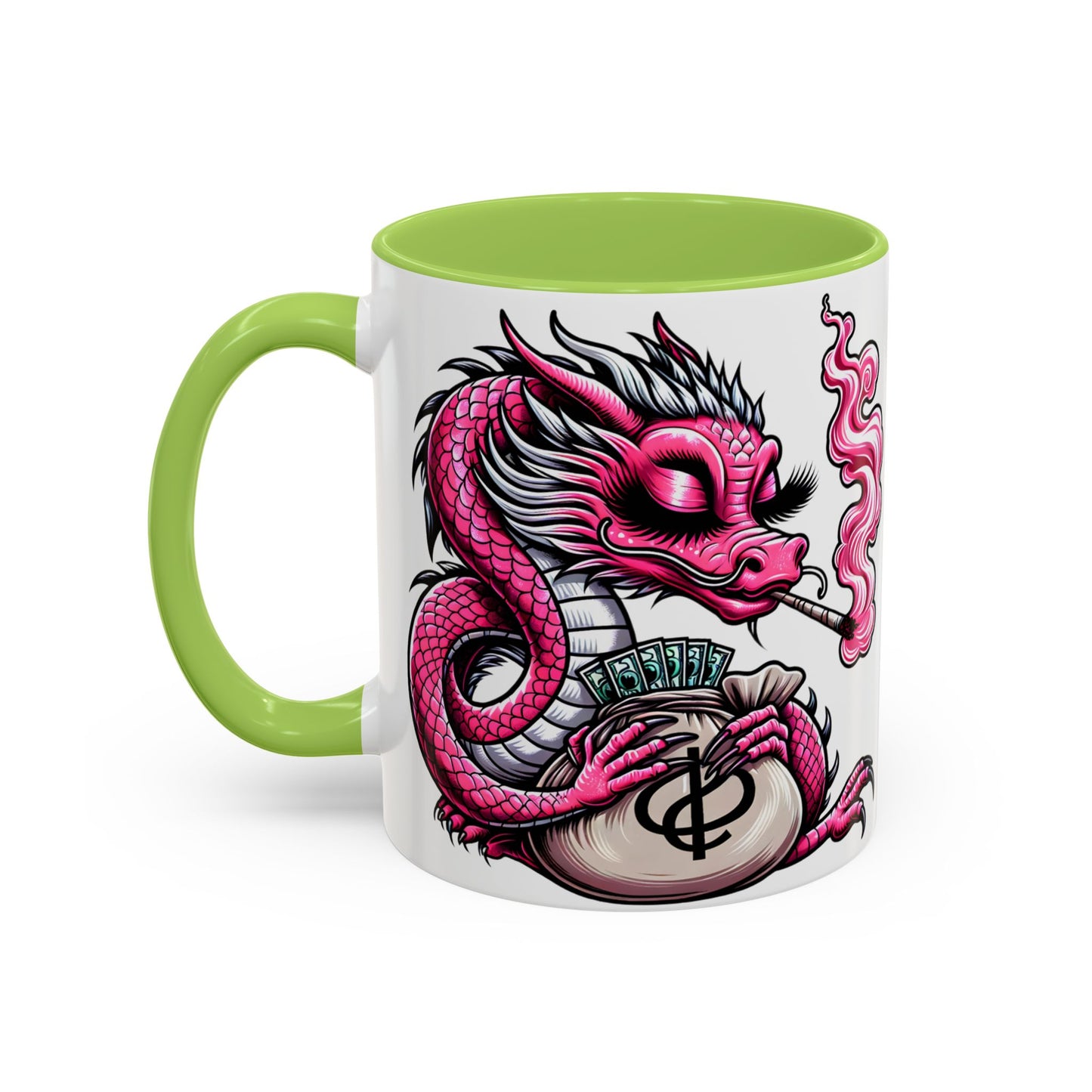 Pink Dragon Coffee Mug