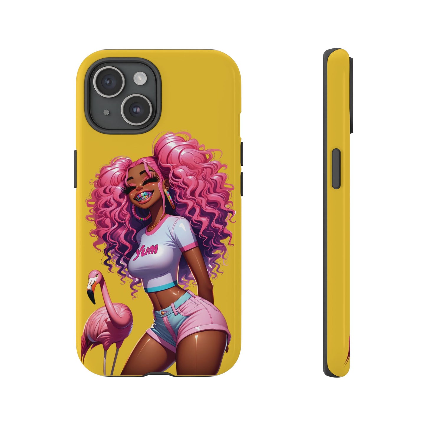 Flamingo Summer, Iphone case