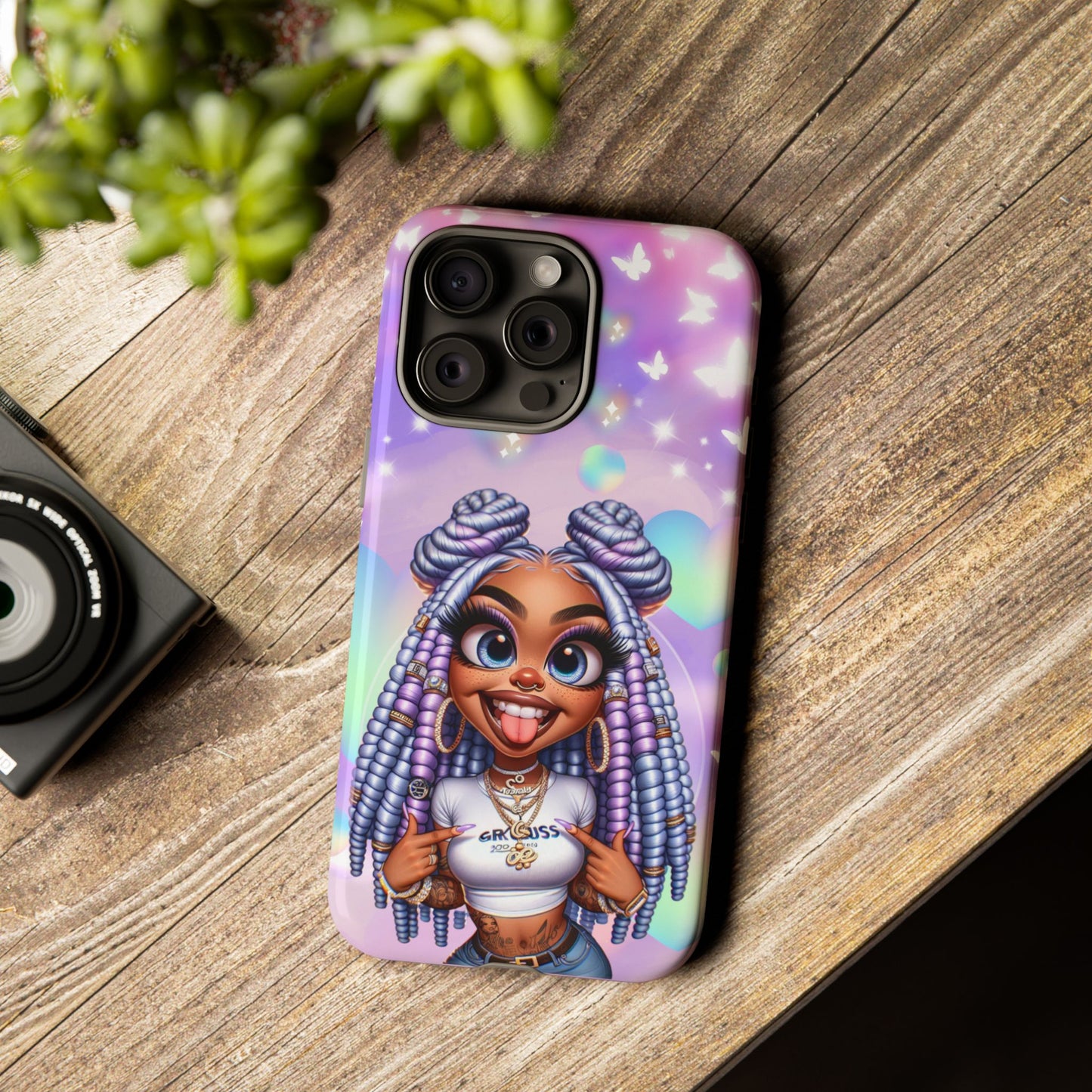 Butterfly girly Tough Iphone Case