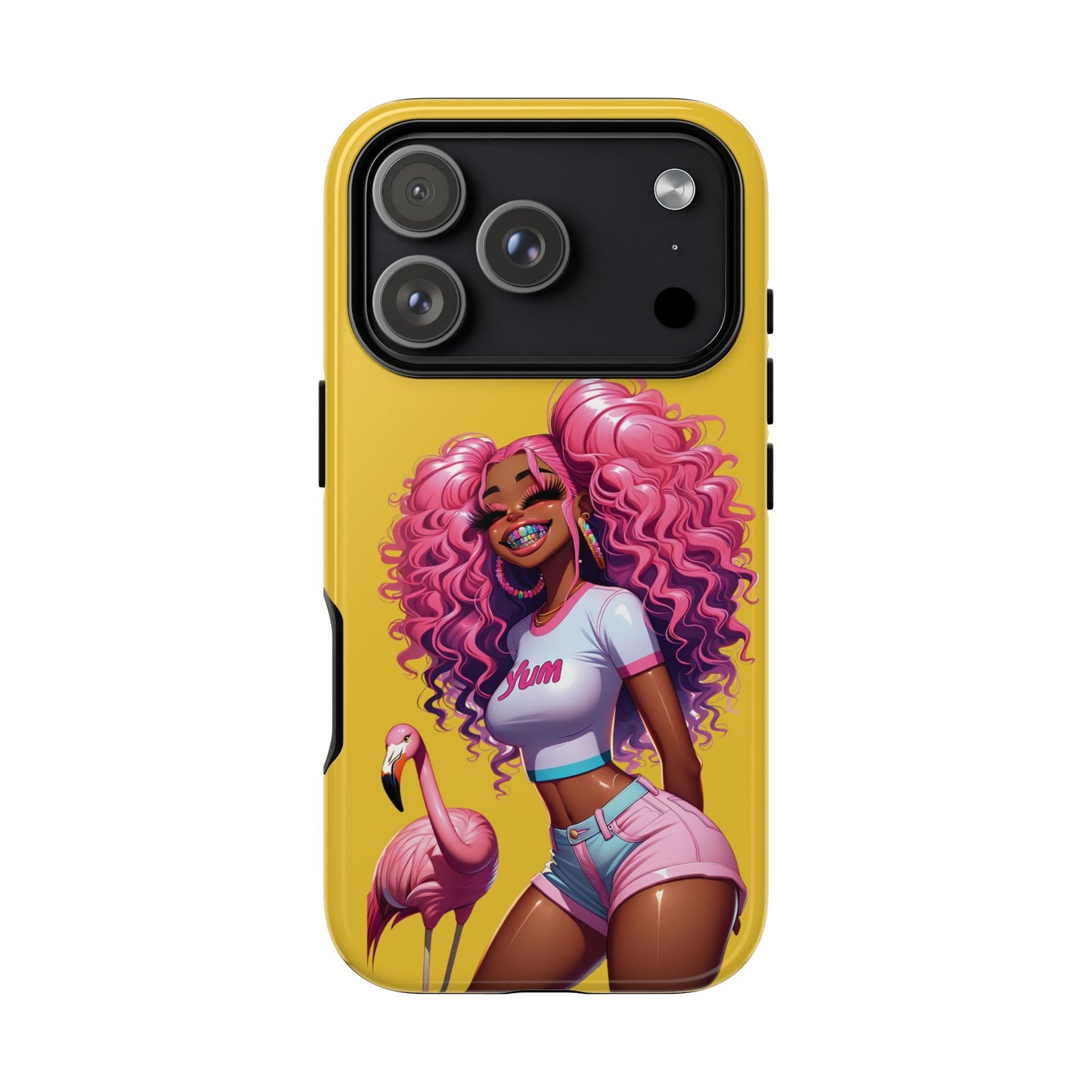 Flamingo Summer, Iphone case