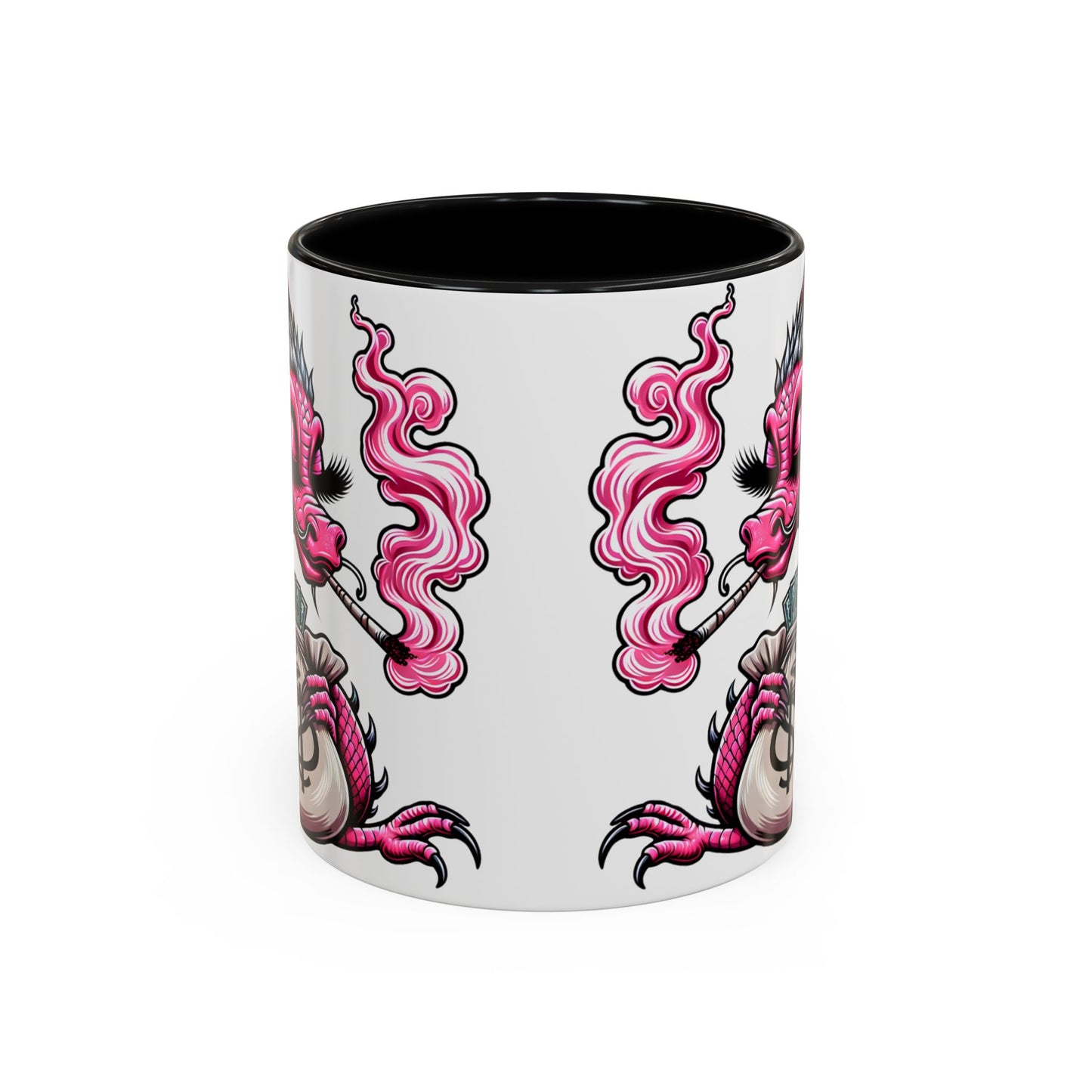 Pink Dragon Coffee Mug
